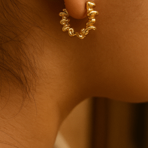 Puddle Play - Wavy Studs