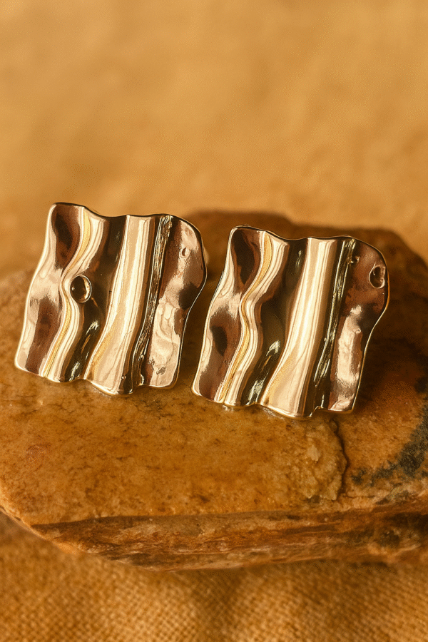 Abstract Square Studs - Image 2