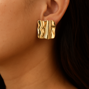 Abstract Square Studs
