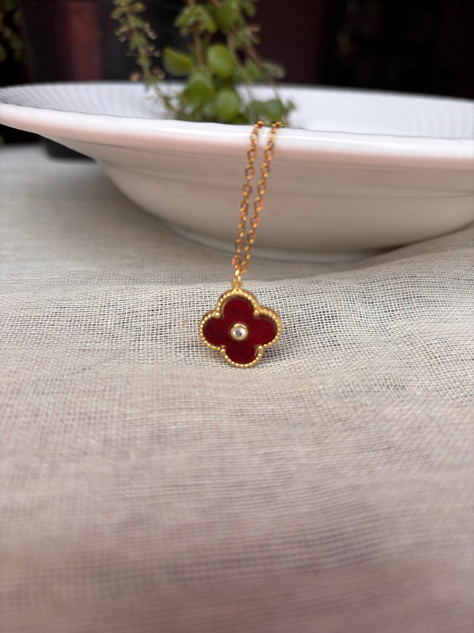 Scarlet Fleur Pendant - Image 2