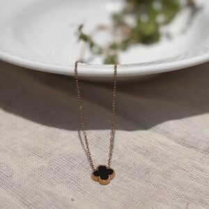 Midnight Clover Necklace - Image 2