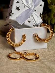 The Signature Hoop Pair — Timeless Gold Hoops Gift Bundle
