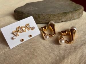 Everday Stack - Bar Studs + Multi-piercing studs