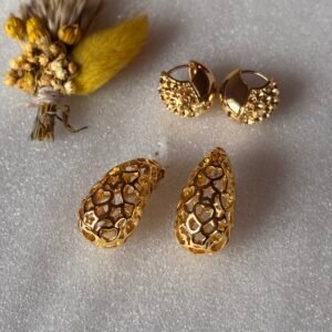 Stellar Duo - Drizzle Dot + Starry Spill Studs