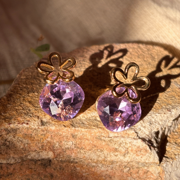 Lilac Bloom Studs