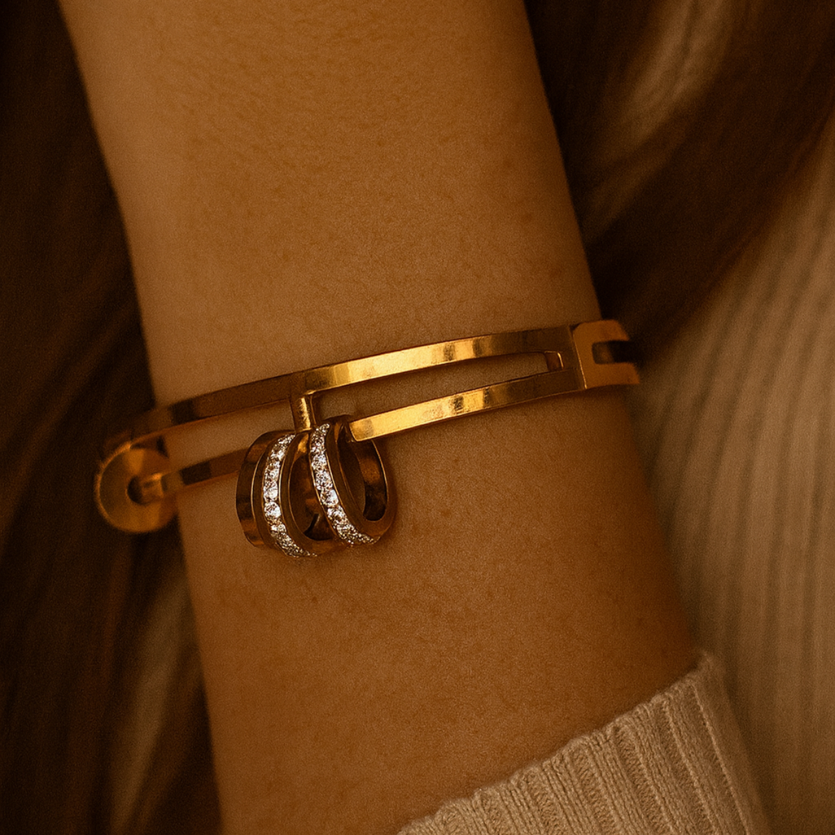 The Solara Cuff Bangle - Image 1