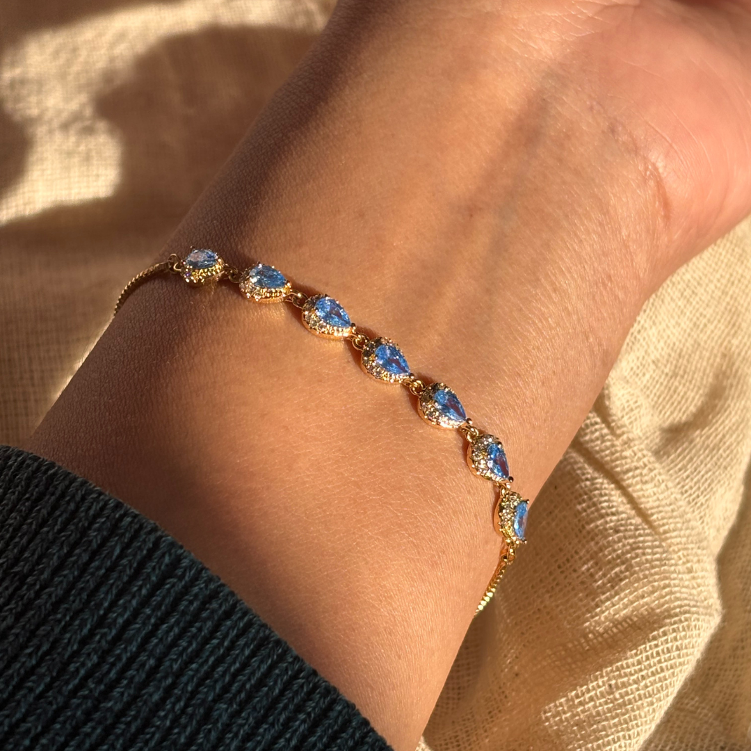Blue Jasmine Bracelet - Image 1